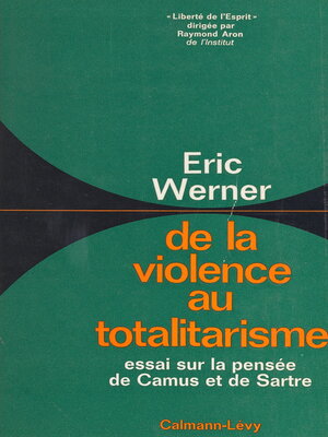 cover image of De la violence au totalitarisme
